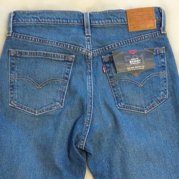 New LEVI'S 501 Skinny - Picture 5 of 7